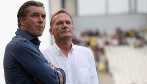 Michael Zorc (l.) und Hans-Joachim Watzke haben ihren Unmut öffentlich geäußert