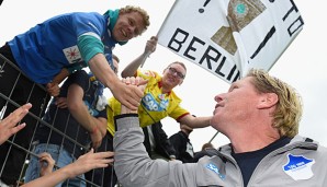 Markus Gisdol pflegt ein gutes Verhältnis zu den Fans