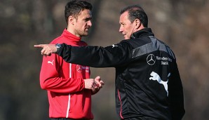 Christian Gentner hat hohe Erwartungen an Trainer Huub Stevens