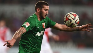 Sascha Mölders wird dem FC Augsburg monatelang fehlen