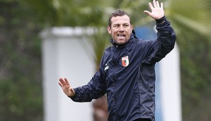 Markus Weinzierl warnte den FCA vor dem Duell gegen Hoffenheim