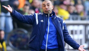 Roberto Di Matteo steht nach fünfe Monaten bei Schalke schon wieder in der Kritik