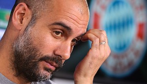 Pep Guardiola nahm die Niederlage in Wolfsburg auf seine Kappe