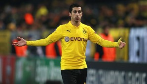 Henrikh Mkhitaryan könnte im Sommer vor einem Abschied von Borussia Dortmund stehen