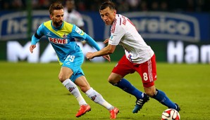 Ivica Olic (r.) soll dem Hamburger SV im Kampf um den Klassenerhalt helfen