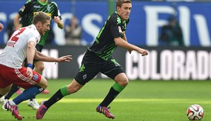 Max Kruse (r.) wechselte 2013 von Freiburg nach Gladbach