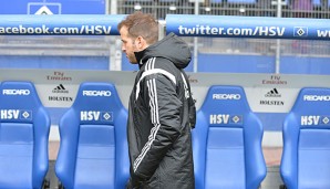 Rafael van der Vaart sahs beim Spiel gegen Gladbach 90 Minuten auf der Bank