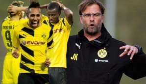 Bei Trainer Jürgen Klopp spielt derzeit nur Pierre-Emerick Aubameyang eine Rolle