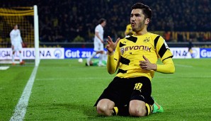 Nuri Sahin kommt in dieser Bundesliga-Saison bislang auf sieben Einsätze für die Borussia