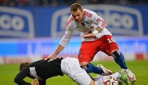 In dieser Saison erzielte Pierre-Michel Lasogga nur zwei Treffer für den HSV