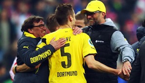 Sebastian Kehl und Jürgen Klopp werden den BVB mit Ende der Saison verlassen