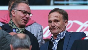 Karl-Heinz Rummenigge und Hans-Joachim Watzke haben ihre Streitigkeiten beigelegt