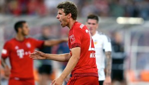 Thomas Müller traf doppelt für den deutschen Rekordmeister