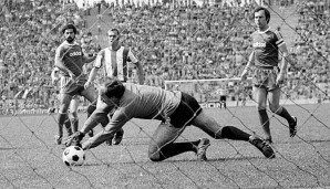 Horst Wolter stand elf Jahre bei Eintracht Braunschweig im Kasten