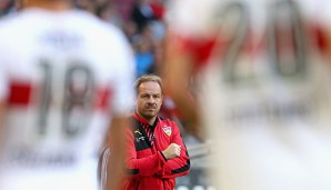 Fataler Start: Alexander Zorniger verlor sechs seiner sieben Spiele als Coach des VfB Stuttgart