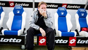 Markus Gisdol steht bei der TSG Hoffenheim vor dem Aus