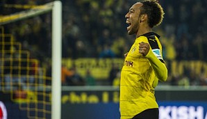 Pierre-Emerick Aubameyang vom BVB hat derzeit einen wahren Lauf