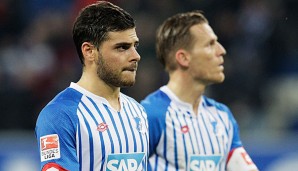 Kevin Volland ist mit der TSG auf den letzten Platz abgestürzt