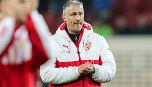 Jürgen Kramny holte beim VfB zwei Punkte in drei Partien