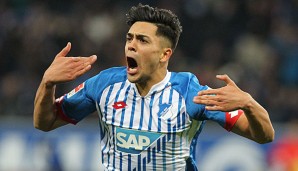 Nadiem Amiri gelang am 14. Spieltag gegen Gladbach sein erstes Bundesligator