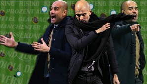 Pep Guardiola hat sich verschiedenen Taktiken ausgesetzt gesehen