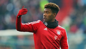 David Alaba sieht sich in Zukunft als Mittelfeldspieler