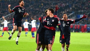 Zum Auftakt der Rückrunde hat der FC Bayern beim Hamburger SV mit 2:1 gewonnen