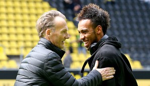 Hans-Joachim Watzke sieht das Werben um Aubameyang gelassen