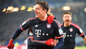 Robert Lewandowski startete mit einem Doppelpack in die Rückrunde