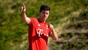 Robert Lewandowski geht selbstbewusst in die Rückrunde