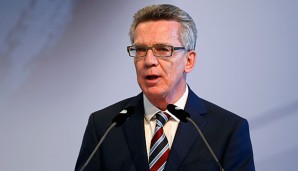 Bundesinnenminister Thomas de Maiziere wird zum DFL-Neujahrsempfang kommen