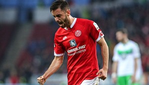 Yunus Malli erzielte in der Hinrunde acht Tore für Mainz