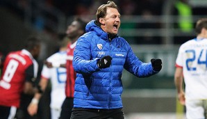 Ralph Hasenhüttl liegt mit dem FCI derzeit auf Rang Zehn in der Liga