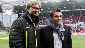 Christian Heidel und Jürgen Klopp arbeiteten lange zusammen