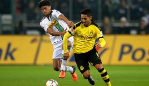 Mahmoud Dahoud und Ilkay Gündogan im Duell