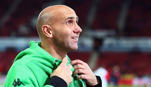 Andre Schubert liegt mit Borussia Mönchengladbach derzeit auf Rang vier