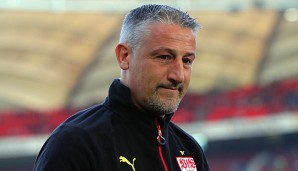 Jürgen Kramny beerbte beim VfB Stuttgart während der Saison Alexander Zorniger als Trainer