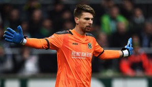 Ron-Robert Zieler steht mit Hannover derzeit auf dem letzten Tabellenplatz