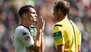 Xhaka legte sich schon häufiger mit den Schiedsrichtern an