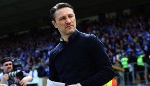 Niko Kovac war in der ersten Halbzeit extrem unzufrieden mit seiner Eintracht