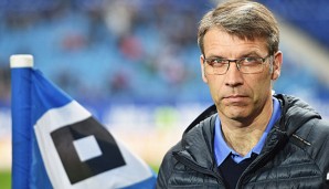 Peter Knäbel sieht eine gute Entwicklung beim HSV