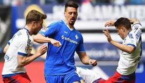 Die Vorbereitung von Sandro Wagner und Darmstadt wurde auf unerfreuliche Weise gestört