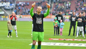 Alexander Manninger hat sich am letzten Spieltag von den Fans verabschiedet