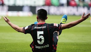 Frankfurt? Sevilla? Noch ist Zambrano bis 2020 an die Eintracht gebunden