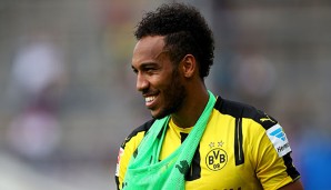 Pierre-Emerick Aubameyang wird in Kürze zum zweiten Mal Vater