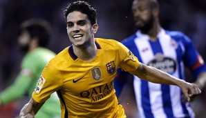 Marc Bartra machte vergangene Saison 13 Spiele für den FC Barcelona in der Primera Division