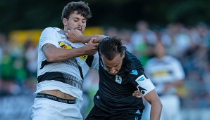 Tobias Strobl gibt in der Vorbereitung alles, um einen Stammplatz bei Gladbach zu bekommen