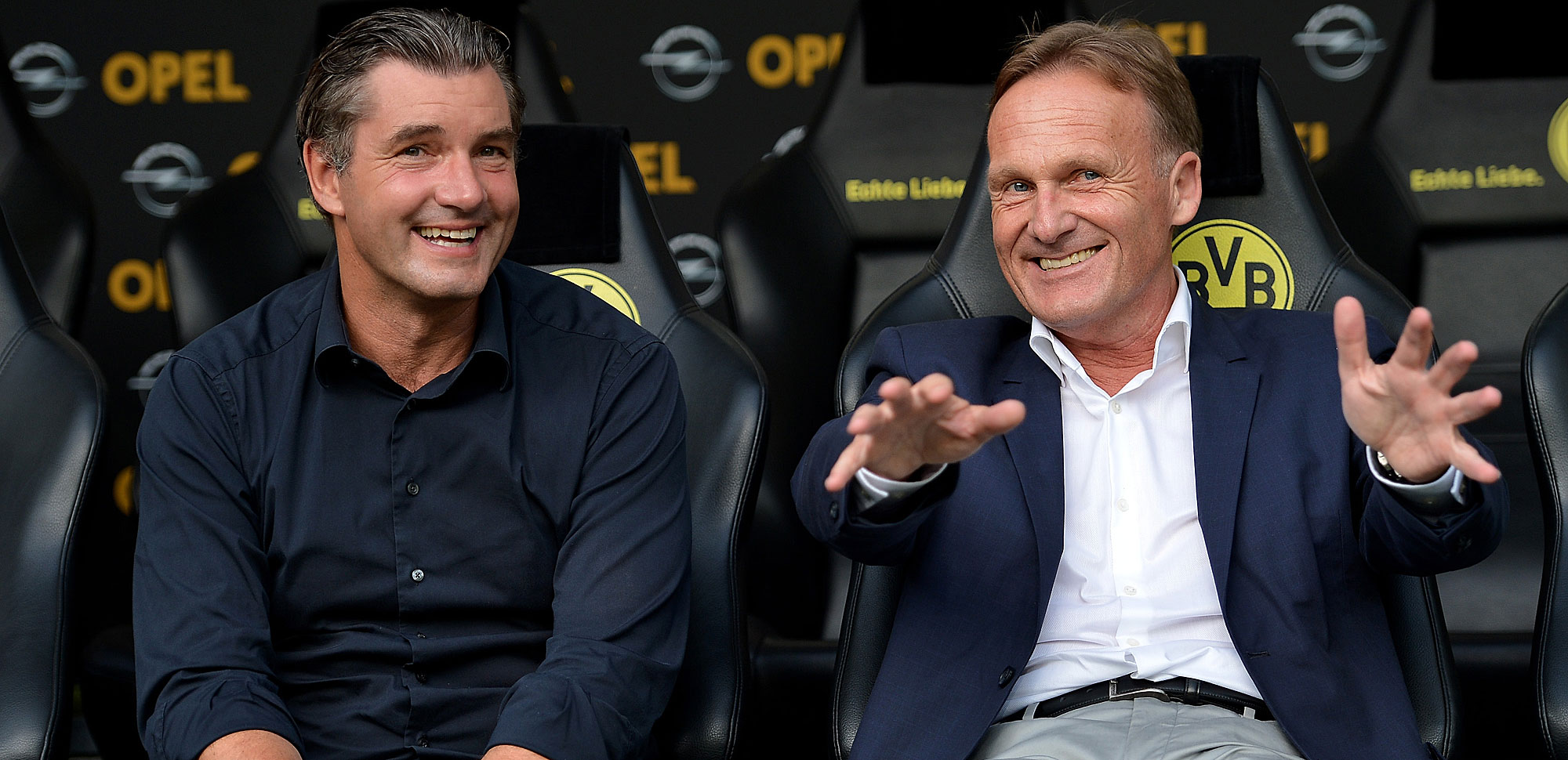 Michael Zorc und Hans-Joachim Watzke laden zur Pressekonferenz ein