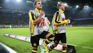 Mario Götze und Andre Schürrle verstärkten den BVB im Sommer