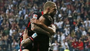 Luc Castaignos und Haris Seferovic sollen auch in der kommenden Saison für Frankfurt jubeln